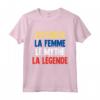 Seychelle La Femme Le Mythe Legend - T-shirt Personnalisé Meilleur Au Monde - Idée Cadeau Unique pour Seychelle