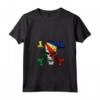 Donna Bandiera del Teschio delle Seychelles - Pride Roots Souvenir Maglietta con Collo a V - Ideale per Mostrare l'Amore per le Seychelles