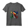 Donna Bandiera del Teschio delle Seychelles - Pride Roots Souvenir Maglietta con Collo a V - Ideale per Mostrare l'Amore per le Seychelles