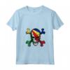 Donna Bandiera del Teschio delle Seychelles - Pride Roots Souvenir Maglietta con Collo a V - Ideale per Mostrare l'Amore per le Seychelles