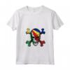 Donna Bandiera del Teschio delle Seychelles - Pride Roots Souvenir Maglietta con Collo a V - Ideale per Mostrare l'Amore per le Seychelles