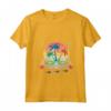 Donna HapTiger - Maglietta Tropicale con Motivo Esotico di Palme, Squalo e Tartarughe Marine - Ideale come Souvenir per Vacanze Mare