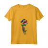 Donna Souvenir Radici Bandiera delle Seychelles - Maglietta con Rose e Scheletro - Ideale per Turisti e Residenti delle Seychelles