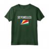 Seychelles Bandiera Seychellois Maglietta - Leggera e Stilosa per Mostrare il Tuo Amore per le Seychelles