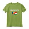 Seychelles Bandiera Seychellois Maglietta - Leggera e Stilosa per Mostrare il Tuo Amore per le Seychelles
