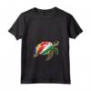 Donna Tartaruga Bandiera Seychelles Maglietta Pride - Souvenir unico delle Seychelles - Ideale per Feste e Turisti - Collo a V