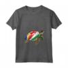 Donna Tartaruga Bandiera Seychelles Maglietta Pride - Souvenir unico delle Seychelles - Ideale per Feste e Turisti - Collo a V