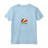 Donna Distintivo delle Seychelles - Maglietta Bandiera Seychelles con Collo a V - Ideale per Mostrare l'Amore per il Paese