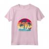 Donna Seychelles Palme Spiaggia Tramonto Vacanza La Digue Souvenir Maglietta - Ideale per Snorkeling e Immersioni - Acquista Online
