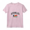 Donna Seychelles Bandiera Orgogliosa Maglietta con Collo a V - Ideale per Mostrare Amore per le Seychelles
