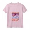 Donna Buon umore alle Seychelles Maglietta con Collo a V - Seychelles Vibes Only - Ideale per la vostra Vacanza Tropicale