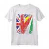 Bandiere delle Seychelles Regno Unito | Radici delle Seychelles britanniche Maglietta - Abbigliamento Vintage per Celebrare le Proprie Origini