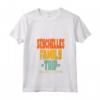 Seychelles Family Trip Vacanza - Maglietta con Collo a V Making Memories Together - Souvenir di Gruppo per le Vacanze alle Seychelles