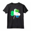 Irlandese e Sierra Leone Clover Mix Heritage Maglietta - Regalo di Natale per le Tue Radici Culturali - Acquista Online per Celebrare l'Orgoglio delle Tue Origini