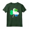 Irlandese e Sierra Leone Clover Mix Heritage Maglietta - Regalo di Natale per le Tue Radici Culturali - Acquista Online per Celebrare l'Orgoglio delle Tue Origini