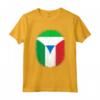 Sierra Leone Bandiera Italia Sierra Leone Cerniera Italiana Maglietta - Orgoglio Misto per Feste ed Eventi - Regalo Unico