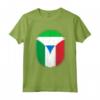 Sierra Leone Bandiera Italia Sierra Leone Cerniera Italiana Maglietta - Orgoglio Misto per Feste ed Eventi - Regalo Unico