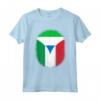 Sierra Leone Bandiera Italia Sierra Leone Cerniera Italiana Maglietta - Orgoglio Misto per Feste ed Eventi - Regalo Unico