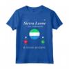 Sierra Leone Sta Chiamando E Devo Andare - Sierra Leone Flag Travel Shirt for Travellers - Unique Gift Idea