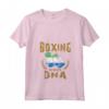 Donna Boxing is in my DNA - Sierra Leone Bandiera Guanti da Box Maglietta con Collo a V - Mostra il tuo Orgoglio