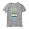 HapTiger Vacanza di Viaggio Sierra Leone Maglietta - Souvenir Design Vintage della Sierra Leone per la tua Vacanza in Africa