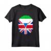 Cuore Britannico della Sierra Leone - Maglietta Regno Unito e Sierra Leone - Design Heritage Mix - Regalo Unico per Uomini, Donne e Bambini