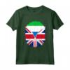 Cuore Britannico della Sierra Leone - Maglietta Regno Unito e Sierra Leone - Design Heritage Mix - Regalo Unico per Uomini, Donne e Bambini