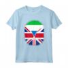 Cuore Britannico della Sierra Leone - Maglietta Regno Unito e Sierra Leone - Design Heritage Mix - Regalo Unico per Uomini, Donne e Bambini