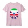 Cuore Britannico della Sierra Leone - Maglietta Regno Unito e Sierra Leone - Design Heritage Mix - Regalo Unico per Uomini, Donne e Bambini