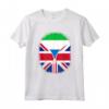 Cuore Britannico della Sierra Leone - Maglietta Regno Unito e Sierra Leone - Design Heritage Mix - Regalo Unico per Uomini, Donne e Bambini