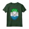 Souvenir della Sierra Leone - Orgoglio Leone Bandiera - Maglietta con Leone della Sierra Leone