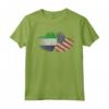 Cuore Bandiera Americana Sierra Leone | Sierra Leone Roots USA Maglietta - Abbigliamento Patriottico per Donne con Radici sierra leonesi negli Stati Uniti