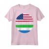 Bandiera della Sierra Leone con Radici della Sierra Leone - Maglietta Orgoglio delle Mie Radici - Ideale Regalo Compleanno per Chiunque con Legami alla Sierra Leone