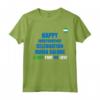 Bandiera della Sierra Leone con scritta 'Happy Independence' Maglietta - Ideale per il Giorno dell'Indipendenza il 27 Aprile - Abbigliamento con Bandiera Sierra Leone