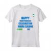 Bandiera della Sierra Leone con scritta 'Happy Independence' Maglietta - Ideale per il Giorno dell'Indipendenza il 27 Aprile - Abbigliamento con Bandiera Sierra Leone