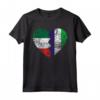 Cuore Bandiera Italiana Sierra Leone | Italia Sierra Leone Roots Maglietta - Italian Flag Apparel for Men, Women, and Kids - Perfect Gift for Proud Italians and Sierra Leoneans