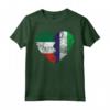 Cuore Bandiera Italiana Sierra Leone | Italia Sierra Leone Roots Maglietta - Italian Flag Apparel for Men, Women, and Kids - Perfect Gift for Proud Italians and Sierra Leoneans