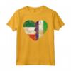 Cuore Bandiera Italiana Sierra Leone | Italia Sierra Leone Roots Maglietta - Italian Flag Apparel for Men, Women, and Kids - Perfect Gift for Proud Italians and Sierra Leoneans