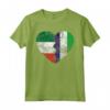 Cuore Bandiera Italiana Sierra Leone | Italia Sierra Leone Roots Maglietta - Italian Flag Apparel for Men, Women, and Kids - Perfect Gift for Proud Italians and Sierra Leoneans