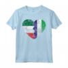 Cuore Bandiera Italiana Sierra Leone | Italia Sierra Leone Roots Maglietta - Italian Flag Apparel for Men, Women, and Kids - Perfect Gift for Proud Italians and Sierra Leoneans
