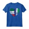 Cuore Bandiera Italiana Sierra Leone | Italia Sierra Leone Roots Maglietta - Italian Flag Apparel for Men, Women, and Kids - Perfect Gift for Proud Italians and Sierra Leoneans