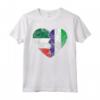 Cuore Bandiera Italiana Sierra Leone | Italia Sierra Leone Roots Maglietta - Italian Flag Apparel for Men, Women, and Kids - Perfect Gift for Proud Italians and Sierra Leoneans
