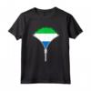 Camicia Sierra Leone Bandiera - Design Patrimonio Ispanico - Ideale come Regalo per Uomini e Donne della Sierra Leone