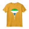 Camicia Sierra Leone Bandiera - Design Patrimonio Ispanico - Ideale come Regalo per Uomini e Donne della Sierra Leone