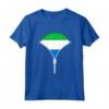 Camicia Sierra Leone Bandiera - Design Patrimonio Ispanico - Ideale come Regalo per Uomini e Donne della Sierra Leone