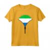 Camicia Sierra Leone Bandiera - Cerniera Maglietta Design Patrimonio Ispanico - Regalo Orgoglio della Sierra Leone