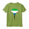 Camicia Sierra Leone Bandiera - Cerniera Maglietta Design Patrimonio Ispanico - Regalo Orgoglio della Sierra Leone
