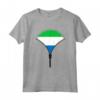 Camicia Sierra Leone Bandiera - Cerniera Maglietta Design Patrimonio Ispanico - Regalo Orgoglio della Sierra Leone
