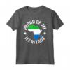 Orgoglioso della mia Sierra Leone Heritage Love Leone Bandiera Africa Mappa Maglietta - Ideale per Giorno dell'Indipendenza e Giornata Nazionale - Leggera e Comoda