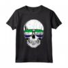 Bandiera della Sierra Leone Paese Sugar Skull - Maglietta Radici Sierra Leone - Abbigliamento Patriotico per Tutta la Famiglia
